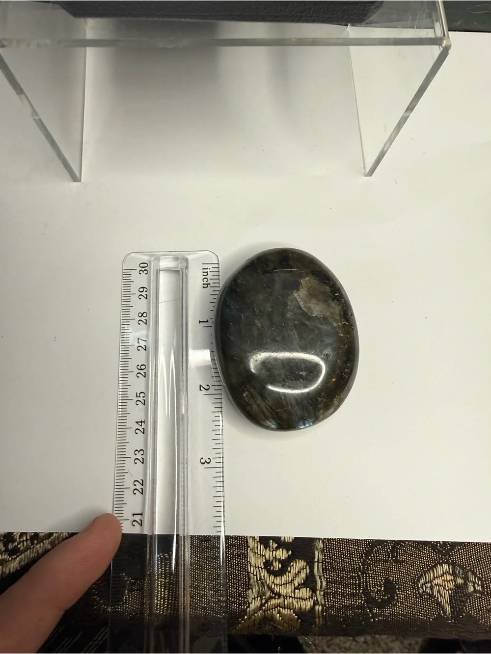 Polished Labradorite Stone w/ Vibrant Blue & Multicolor Flash